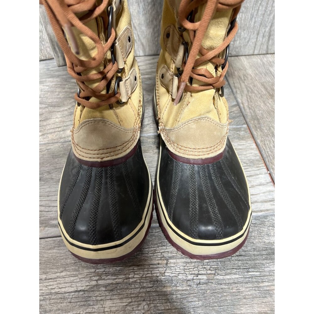 Sorel Joan of Artctic Boots Insulated WaterProof Suede Snow Duck Rubber Tall 11 - Picture 8 of 10